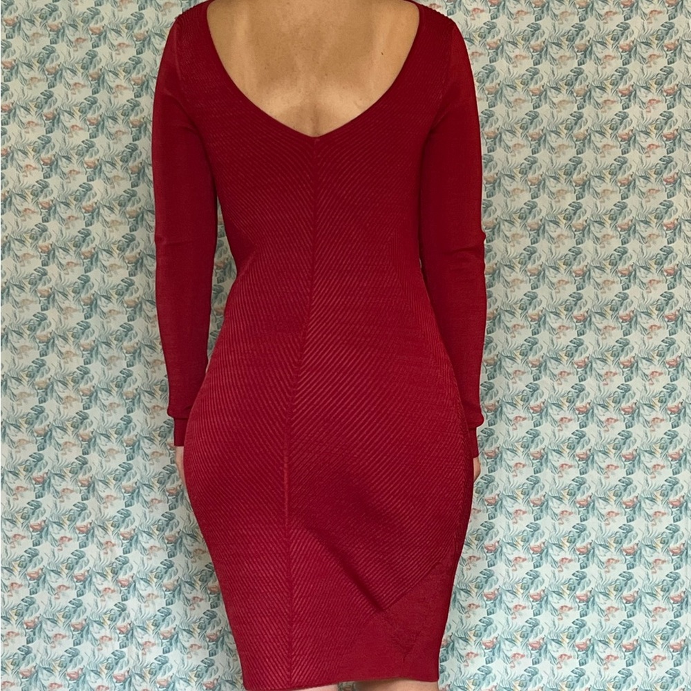 Bebe, made in China, size small, color red